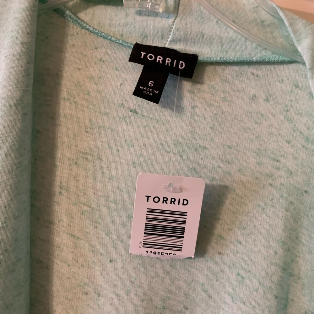 Torrid Mint Cardigan - Picture 4 of 5